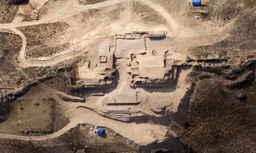 Shimao là tàn tích thành phố tiền sử lớn nhất từng được tìm thấy ở Trung Quốc. Ảnh: CCTV.