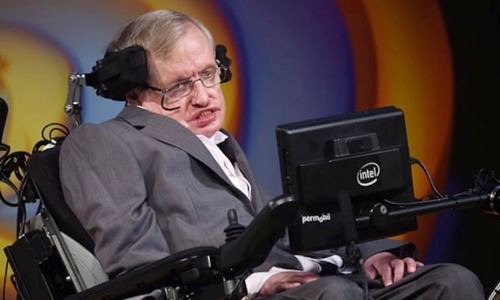  Nhà vật lý Stephen Hawking. Ảnh: Joe Giddens.
