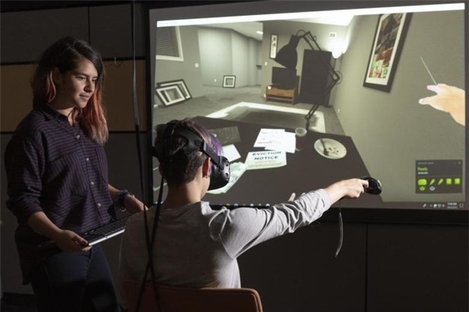 Hình ảnh minh họa trải nghiệm thực tế ảo VR