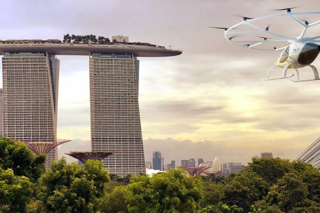 Singapore đang đặt tham vọng phát triển “taxi bay” trong tương lai.