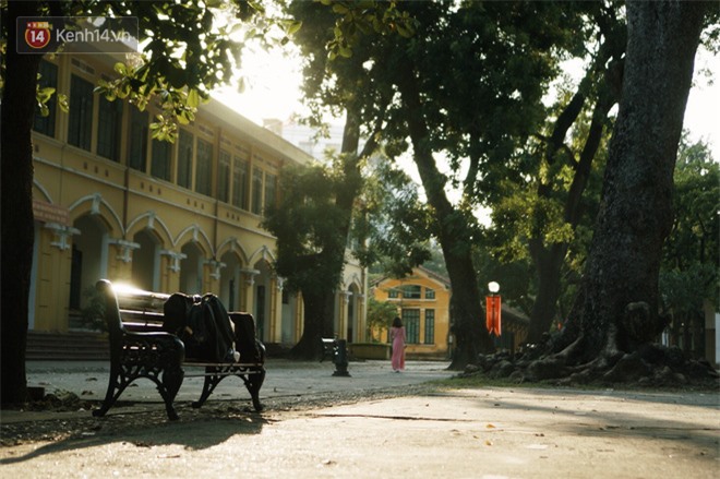 Ngôi trường lâu đời nhất Hà Nội - 110 năm qua vẫn vẹn nguyên vẻ đẹp yên bình, rêu phong và thách thức thời gian - Ảnh 4.