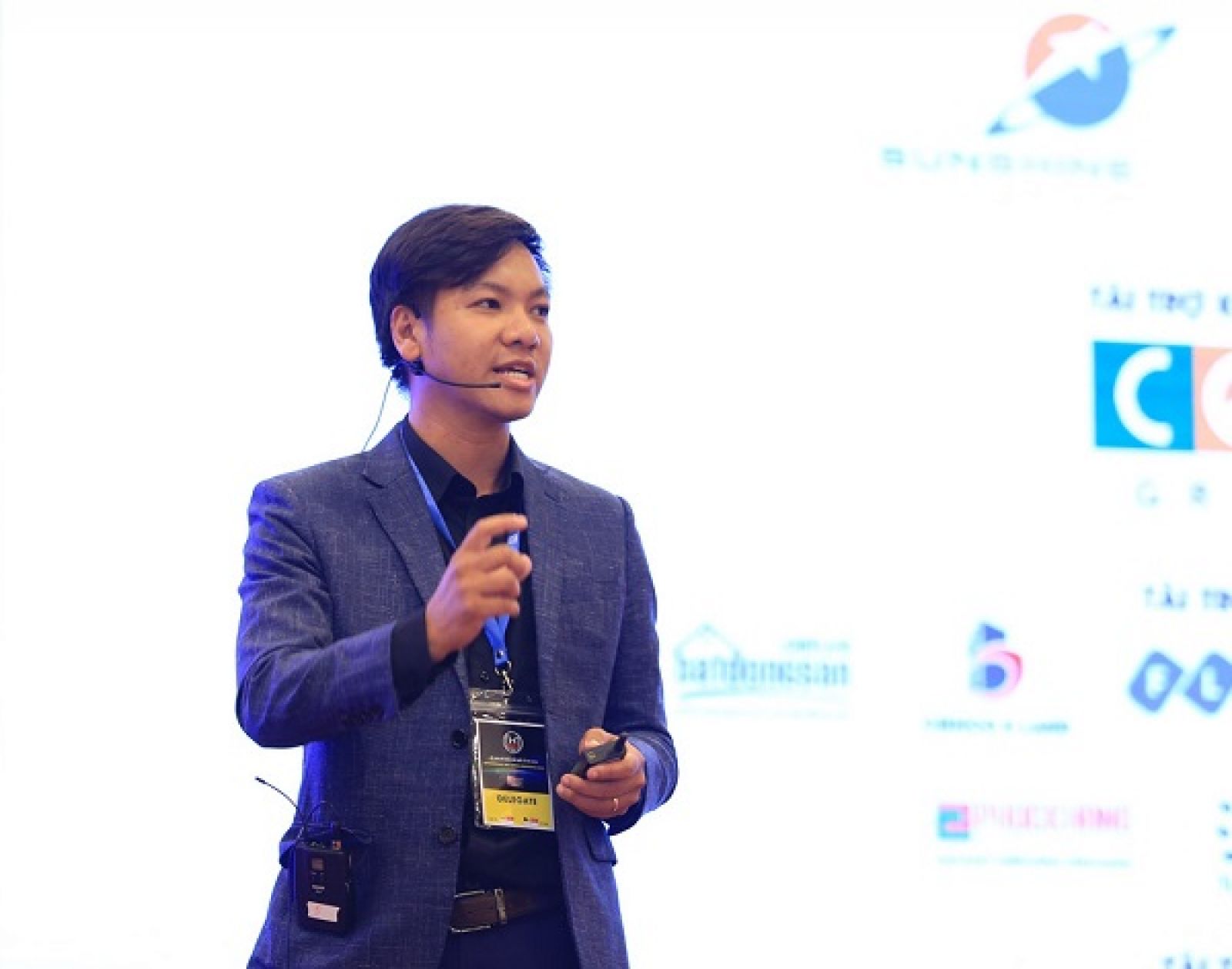 Lê Hoàng Nhật, đồng sáng lập kiêm CEO công ty công nghệ Ami. Ảnh: khoinghiep.org.vn