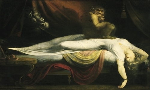 Tác phẩm Nightmare của Henri Fusali (1781) được xem là tác phẩm khắc họa hiện tượng bóng đè nổi tiếng. Ảnh: News