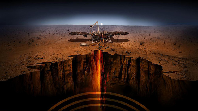Dưới bề mặt sao Hỏa được cho là một khu vực có nhiều vi khuẩn đang tồn tại.
