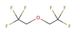 Phân tử bis (2,2,2-trifluoroethyl) ether, hay còn gọi là BTFE