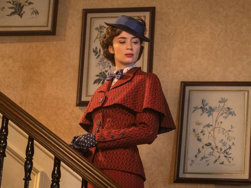 Emily Blunt vào vai Mary Poppins trong phiên bản 2018. Ảnh: Walt Disney