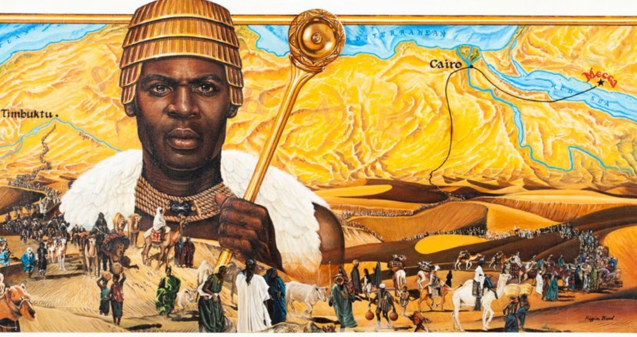 Mansa Musa là người giàu nhất trong lịch sử. Ảnh: Wikimedia.
