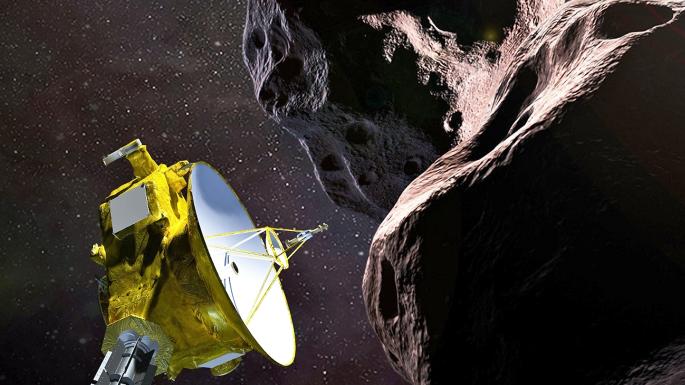 Thiên thể Ultima Thule nằm trong Vành đai Kuiper. Ảnh: AFP