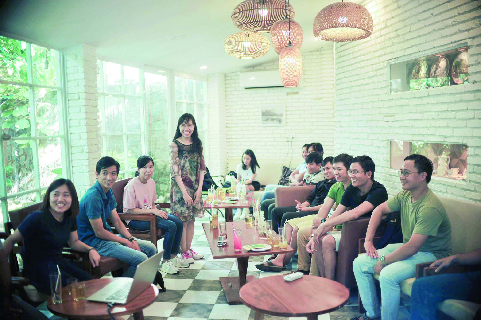 Sinh viên FUNiX trong một buổi gặp gỡ offline. Ảnh: funix.edu.vn