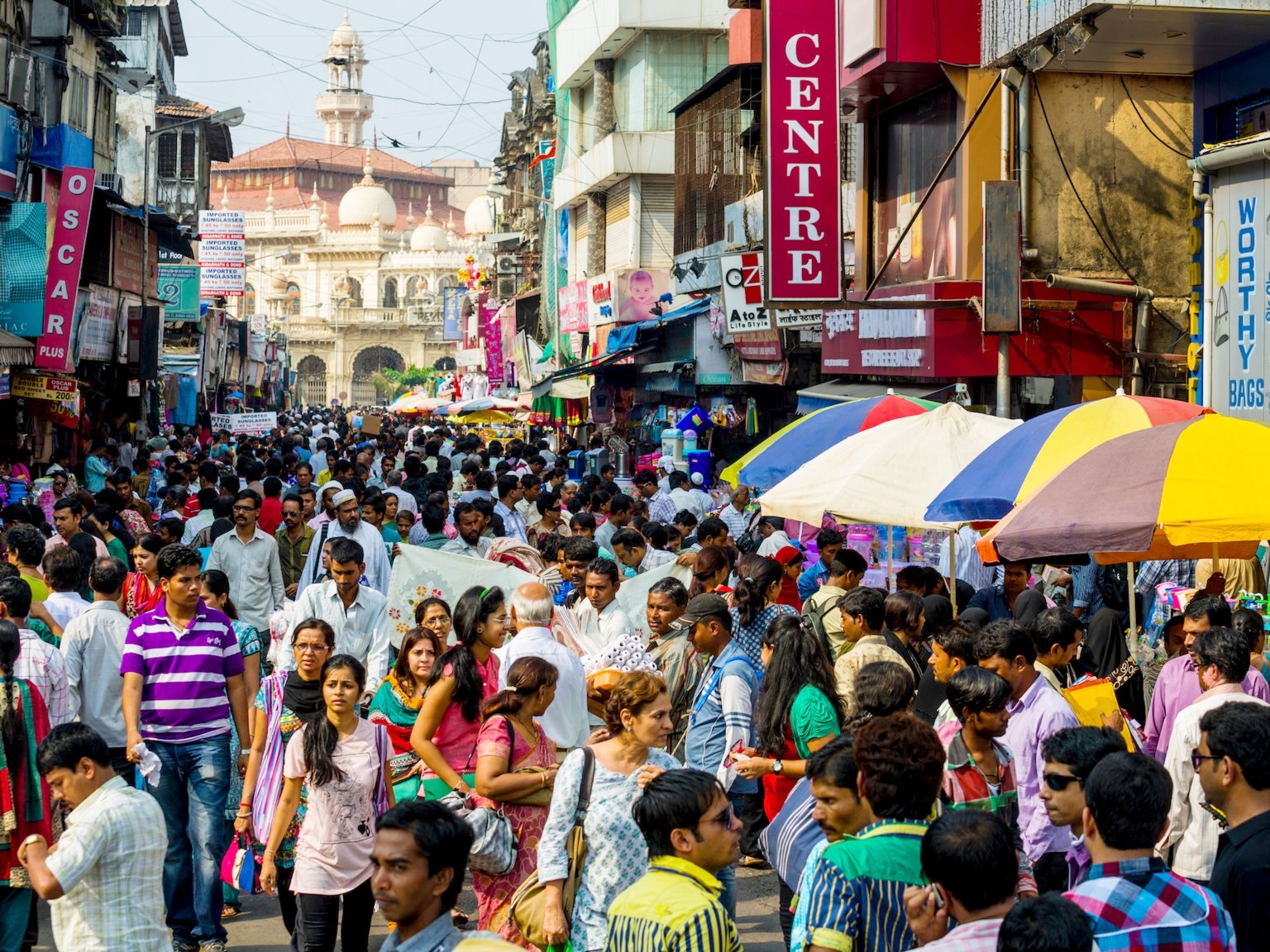 Ấn Độ đang có nhiều thành phố phát triển nhanh nhất thế giới. Ảnh: LightRocket