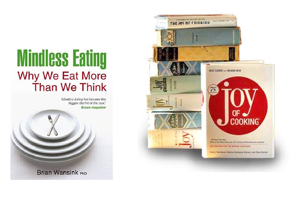 Các biên tập viên của cuốn sách nấu ăn kinh điển "The Joy of Cooking" cho rằng chỉ trích của Wansink về chế độ Calories trong đó là sai lầm