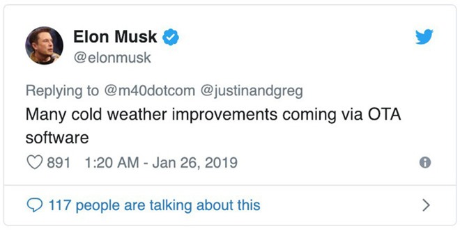 Thời tiết quá lạnh, người dùng xe hơi điện Tesla tại Mỹ méo mặt - Ảnh 2.