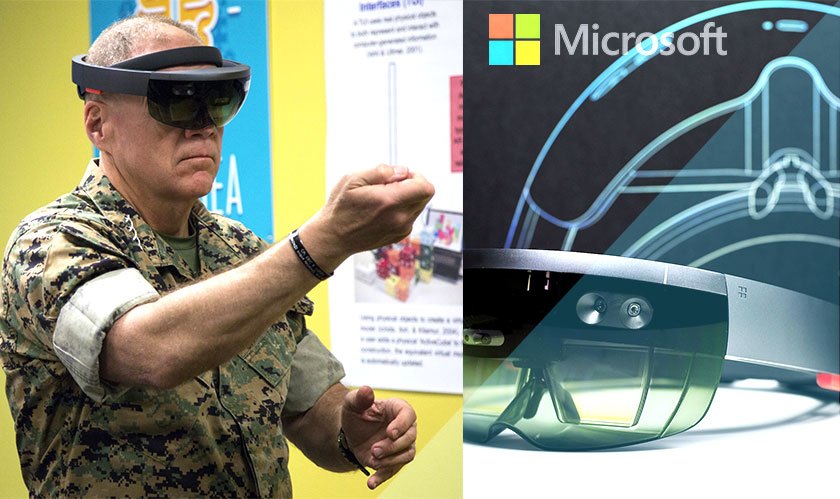 Nhân viên của Microsoft phản đối dự án cung cấp thiết bị HoloLens cho quân đội. Ảnh: Technology News World. 
