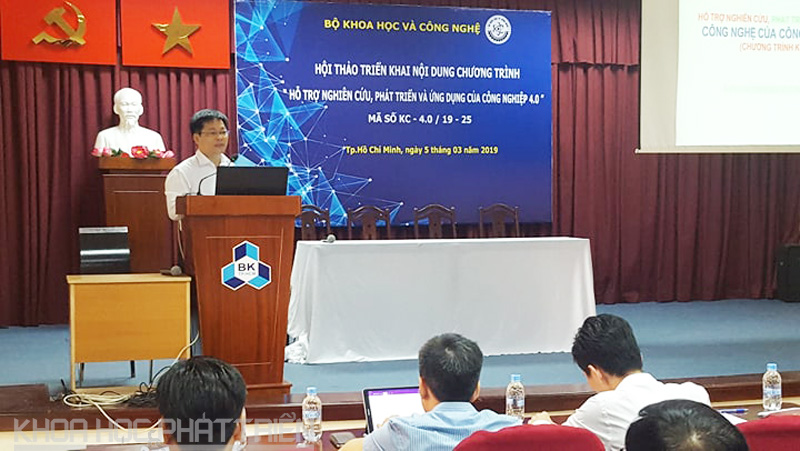 PGS.TS. Nguyễn Thanh Thủy giới thiệu nội dung khung Chương trình KC - 4.0/19 - 25
