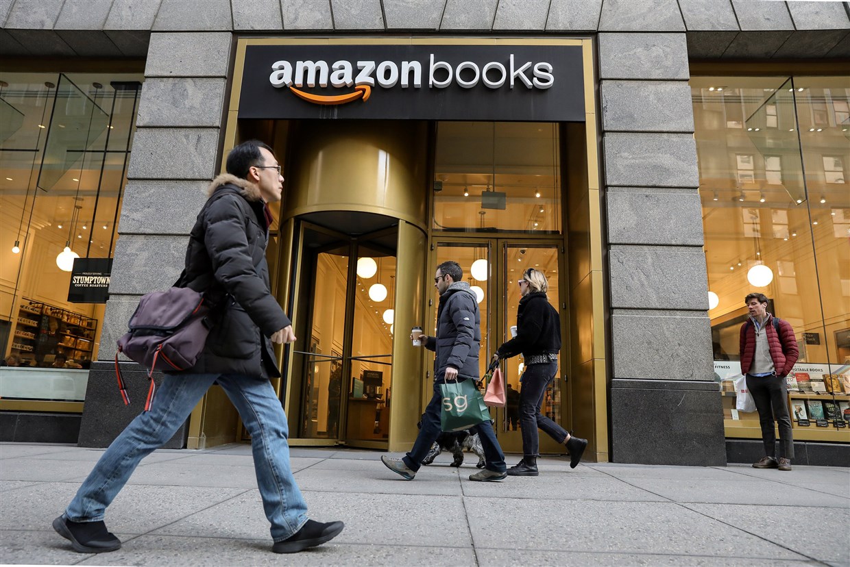 Một cửa hàng Amazon Books ở thành phố New York. Nguồn: Brendan McDermid / Reuters