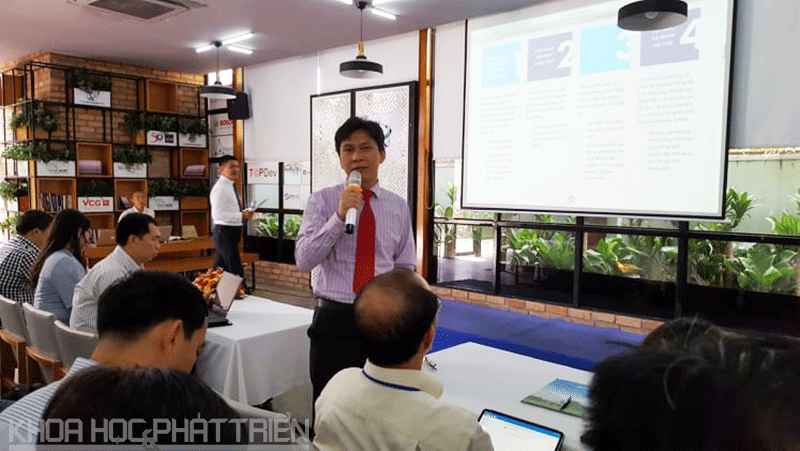 Ông Nguyễn Việt Dũng - Giám đốc Sở KH&CN TPHCM giới thiệu về I - Star 2019