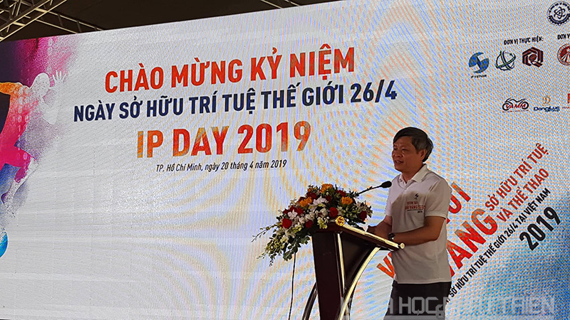 Thứ trưởng Bộ KH&CN Phạm Công Tạc phát biểu khai mạc sự kiện 