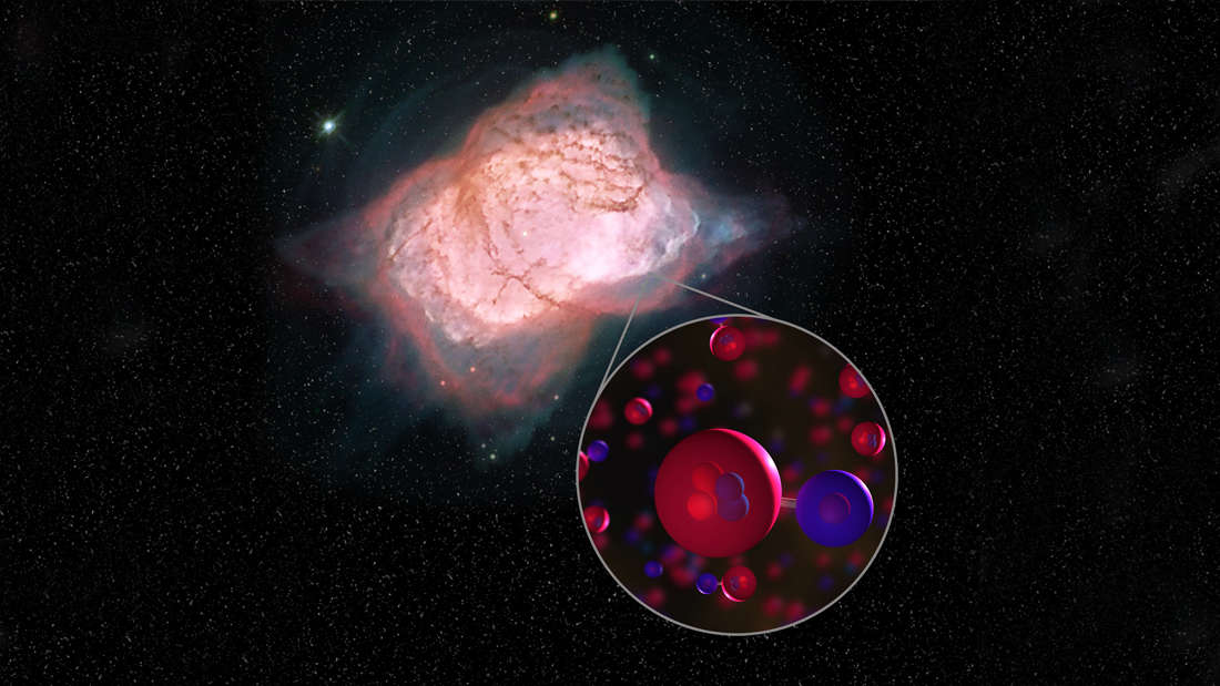 HeH+ được phát triện trong tinh vân NGC 7027. Ảnh: NASA
