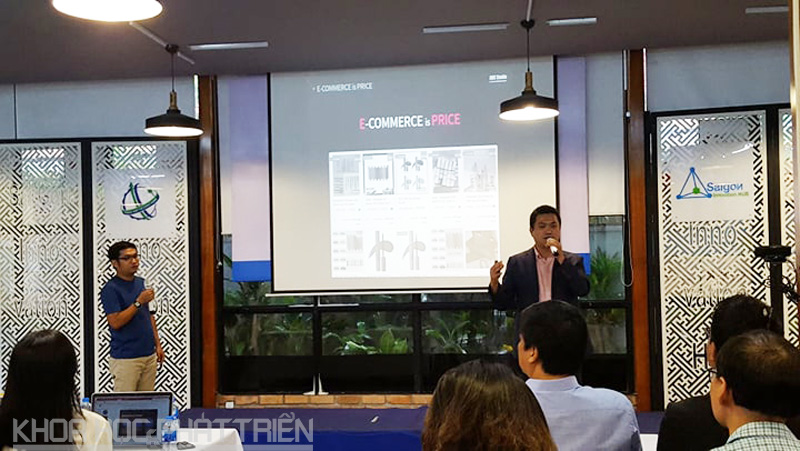 Startup Hàn Quốc trình bày dự án của mình tại SIHUB