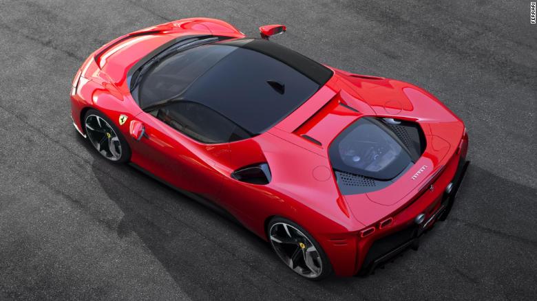 Mẫu xe siêu mạnh của Ferrari. Ảnh: 