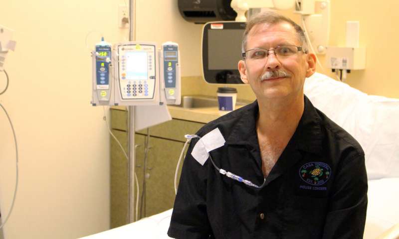 Derek Ruff trở thành bệnh nhân đầu tiên trên thế giới được điều trị ung thư bằng liệu pháp tế bào gốc đa năng cảm ứng (iPSC).