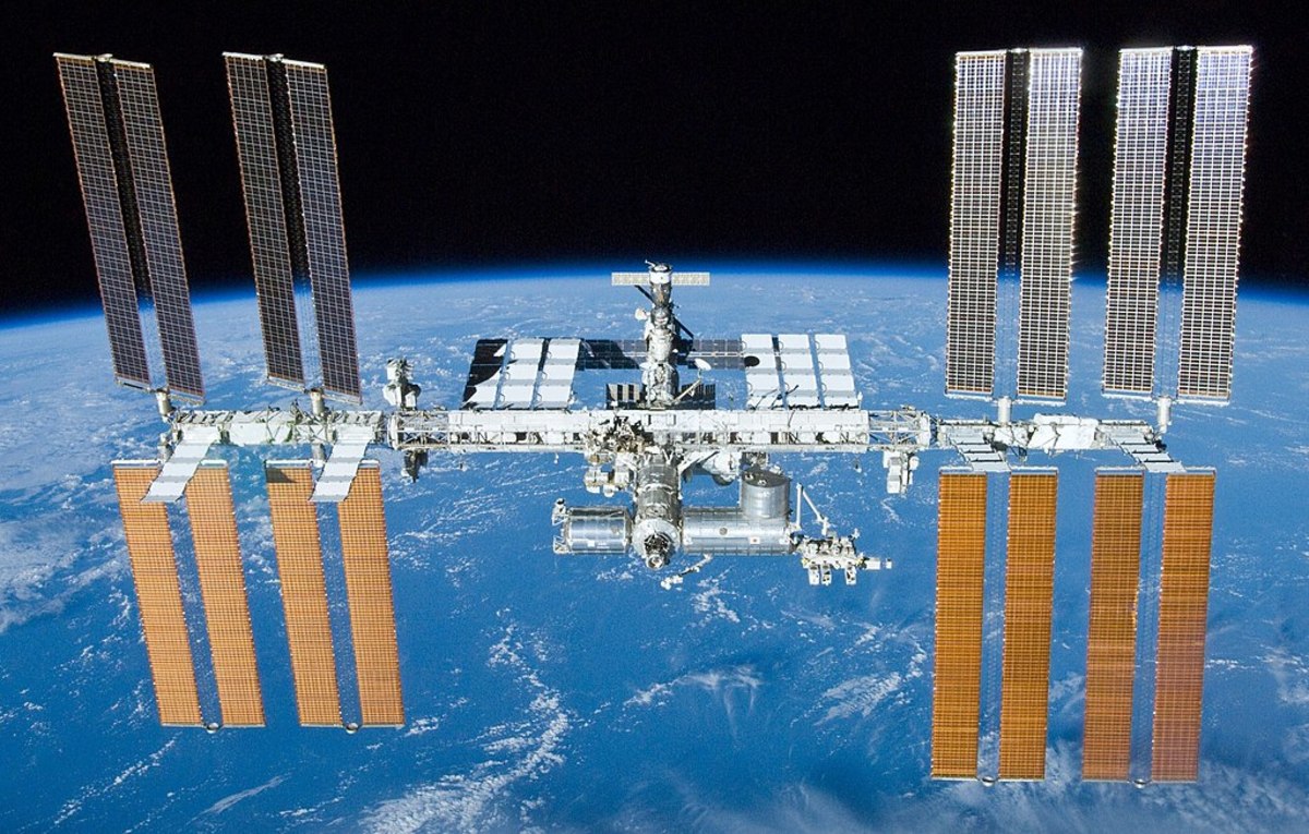 Trạm Vũ Trụ Quốc tế (ISS). Ảnh: NASA