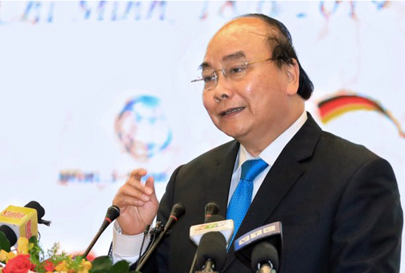 Thủ tướng Nguyễn Xuân Phúc phát biểu chỉ đạo Hội nghị   Ảnh: Hữu Khoa