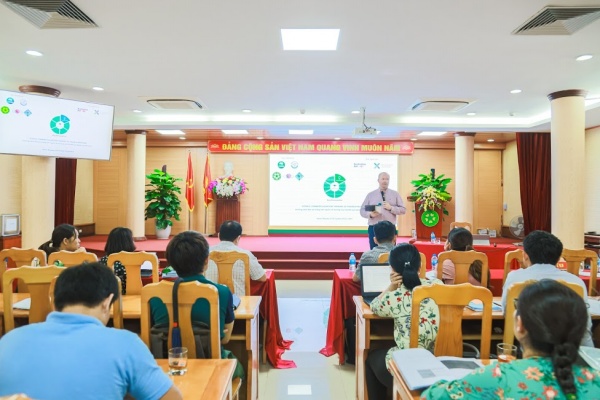 Aus4Innovation mở khóa đào tạo về thương mại hóa kết quả nghiên cứu. Ảnh: Học viện Nông nghiệp Việt Nam (VNUA). 