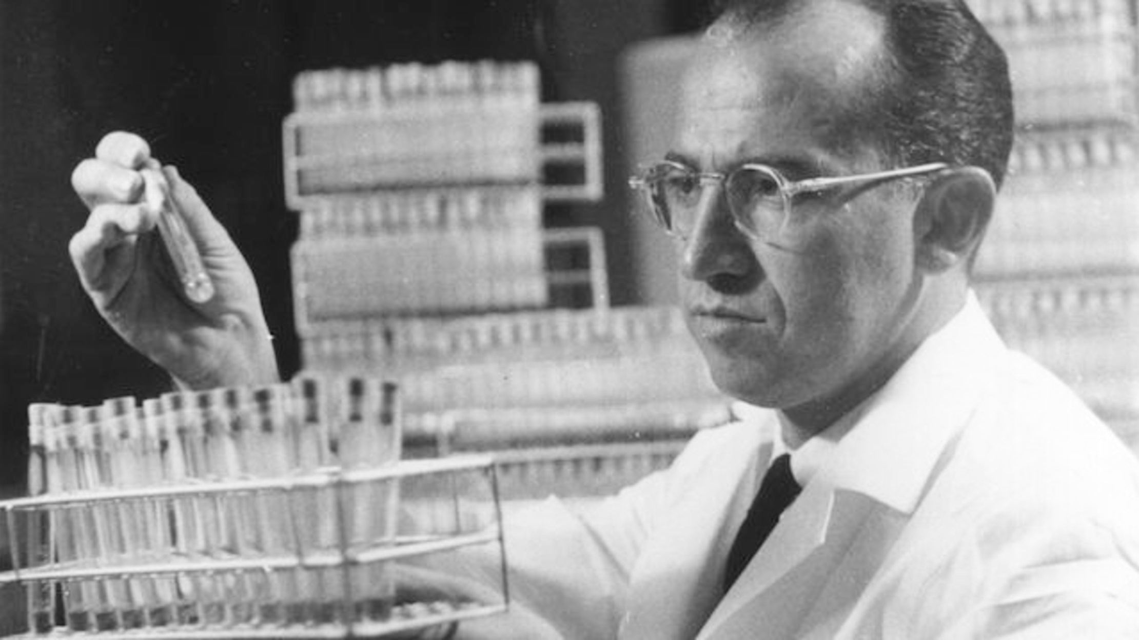 Nhà khoa học Jonas Salk. Ảnh: History.