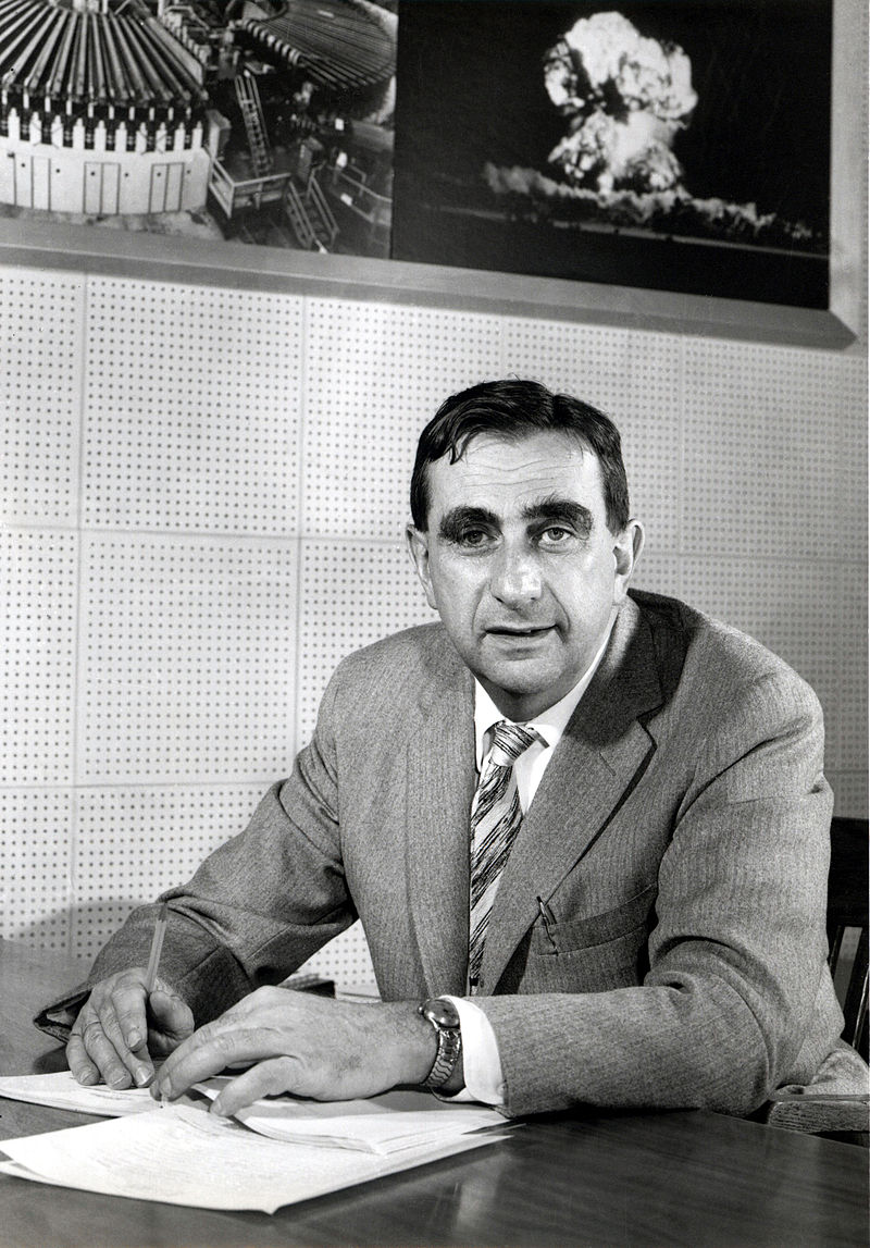 Teller năm 1958 khi đang là Giám đốc Phòng thí nghiệm Quốc gia Lawrence Livermore. Ảnh: Wikipedia.