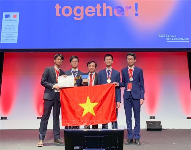 Các thí sinh dự thi Olympic Hóa học quốc tế năm 2019. Ảnh: TTXVN