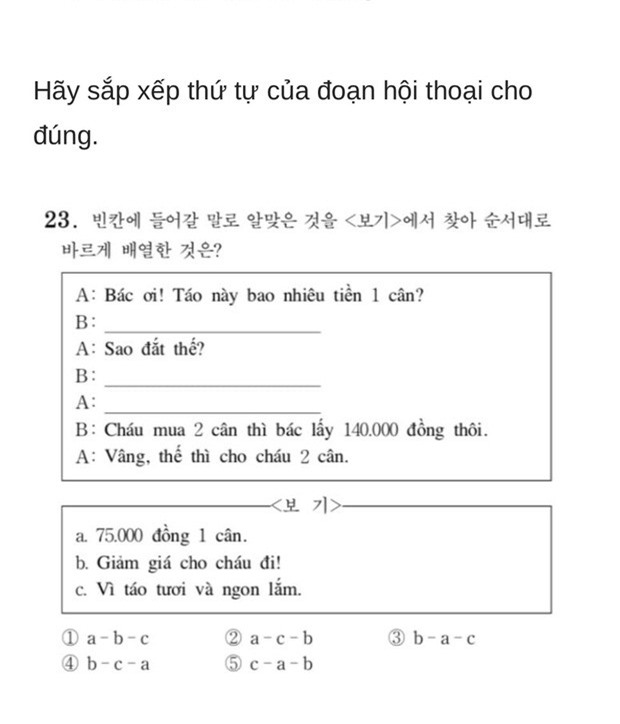 Thử sức với đề thi Tiếng Việt tại kỳ thi Đại học Hàn Quốc 2019: Nhiều câu hóc búa đánh lừa cả người Việt - Ảnh 9.