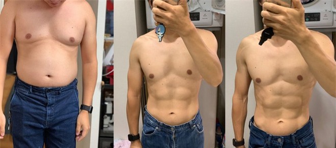 Anh chàng Nhật Bản chia sẻ bài tập thể dục 4 phút mỗi ngày giúp anh có được cơ bụng 6 múi chỉ sau 5 tháng - Ảnh 1.