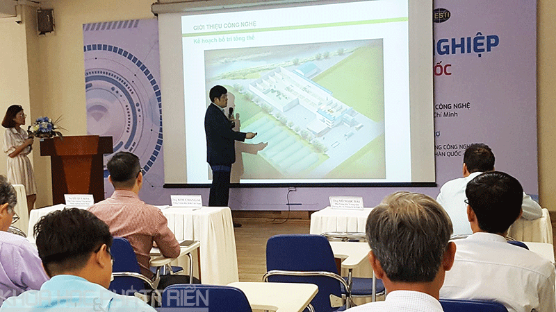 Doanh nghiệp Hàn Quốc giới thiệu công nghệ tại Hội thảo