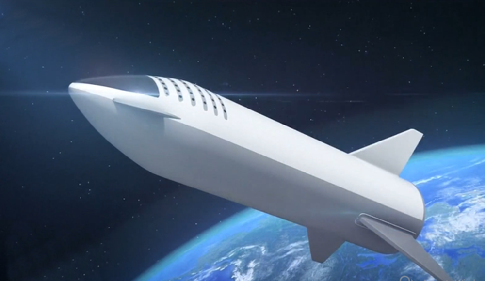 Tàu vũ trụ Starship. Ảnh: SpaceX.
