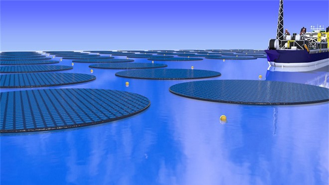 Lại thêm công nghệ 3-trong-1 mới: đảo năng lượng Mặt Trời sẽ vừa hút CO2 trong nước biển, vừa tạo ra methanol để làm nhiên liệu - Ảnh 1.