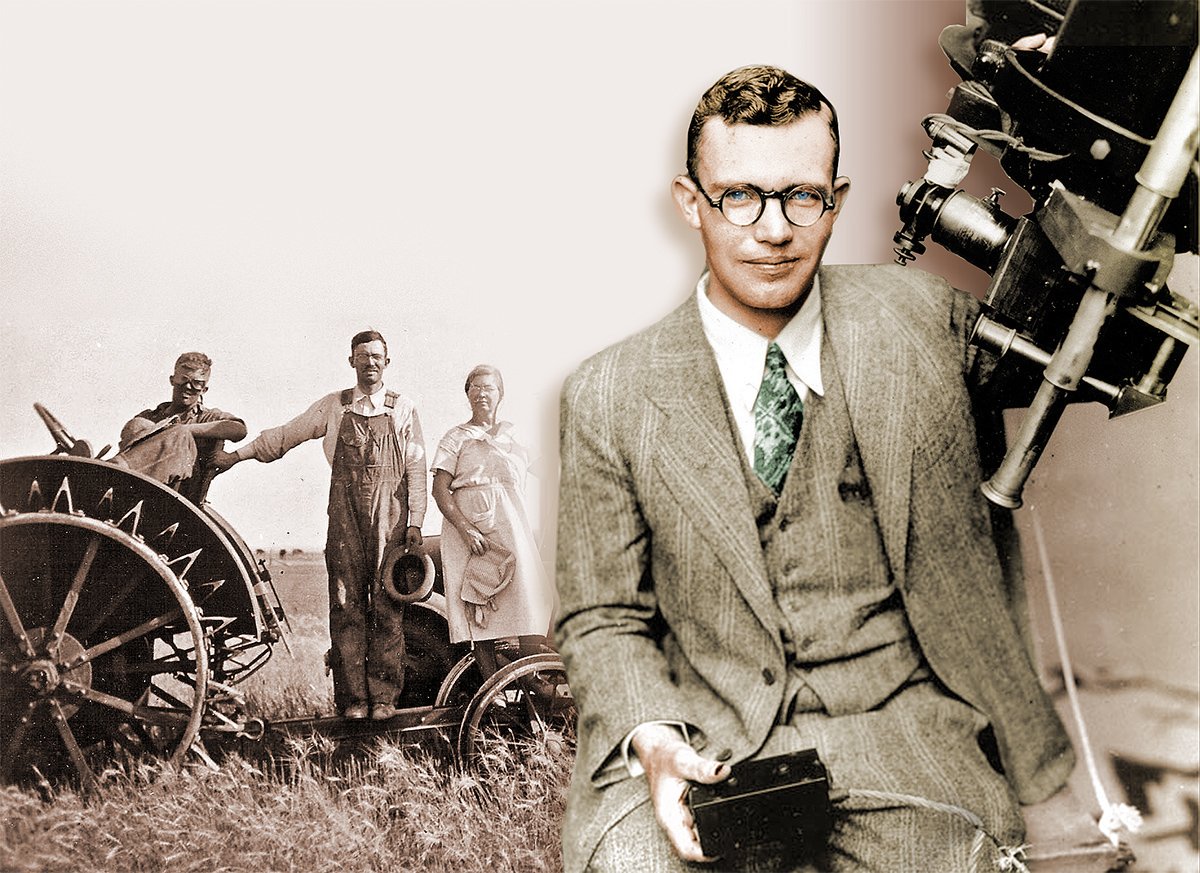 Clyde Tombaugh. Ảnh: History.