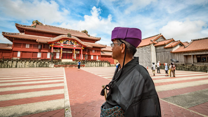 Thành cổ Shuri là biểu tượng quan trọng nhất của văn hóa Okinawa - Lưu Cầu (Ảnh: Tokyo Creative)