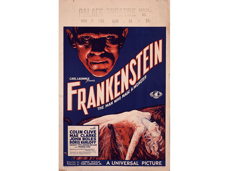 Poster phim Frankenstein. Ảnh: Universal Studios Licensing LLC. 