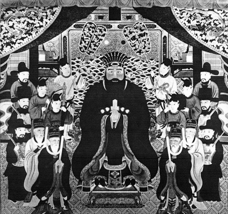 Chân dung vua Shō En (1415–1476), vua đầu tiên của triều Hậu Shō (1470-1879). Quan hệ với Trung Quốc thời Minh là một trong những yếu tố khiến Lưu Cầu từng có một vai trò quan trọng trong thương mại khu vực thời trung đại. Nguồn: Wikipedia.