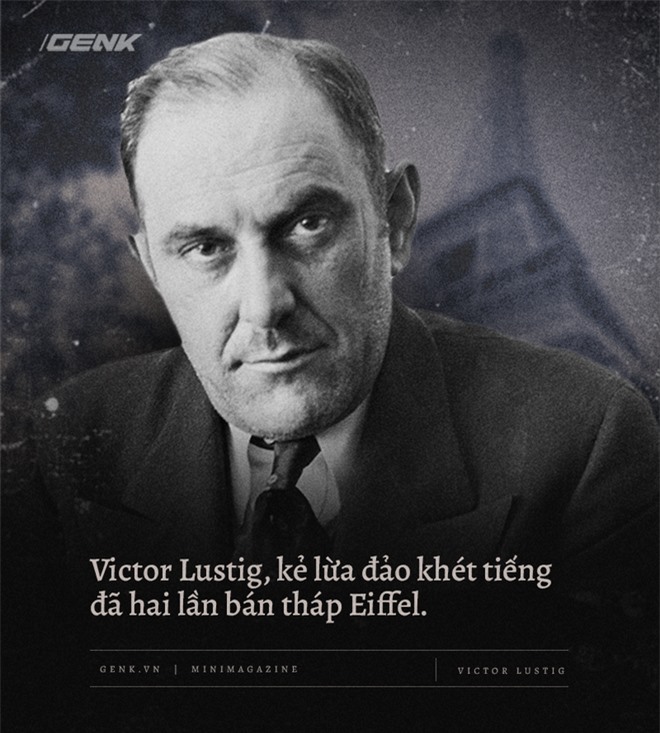 Victor Lustig, kẻ lừa đảo khét tiếng đã hai lần bán tháp Eiffel - Ảnh 3.