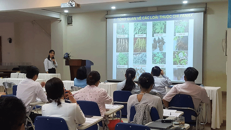 TS Lê Thị Hồng Vân giới thiệu về các loài sâm trên thế giới