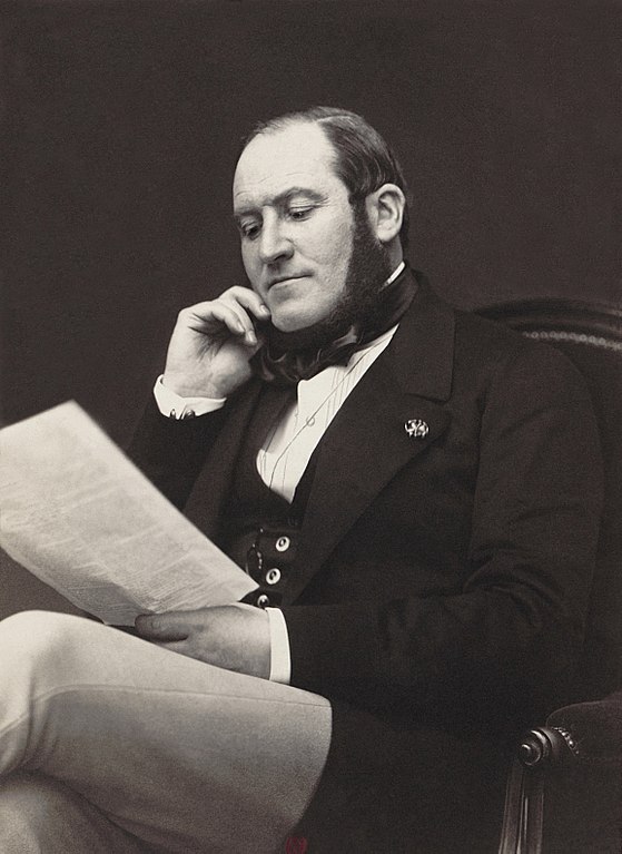 Thị trưởng Paris Georges-Eugène Haussmann dưới thời Napoleon III. Ảnh: Wikimedia.