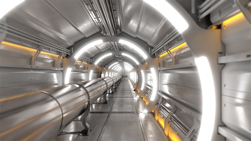 CERN dự định xây một máy gia tốc hạt có kích thước khổng lồ trong tương lai. Ảnh: CERN.