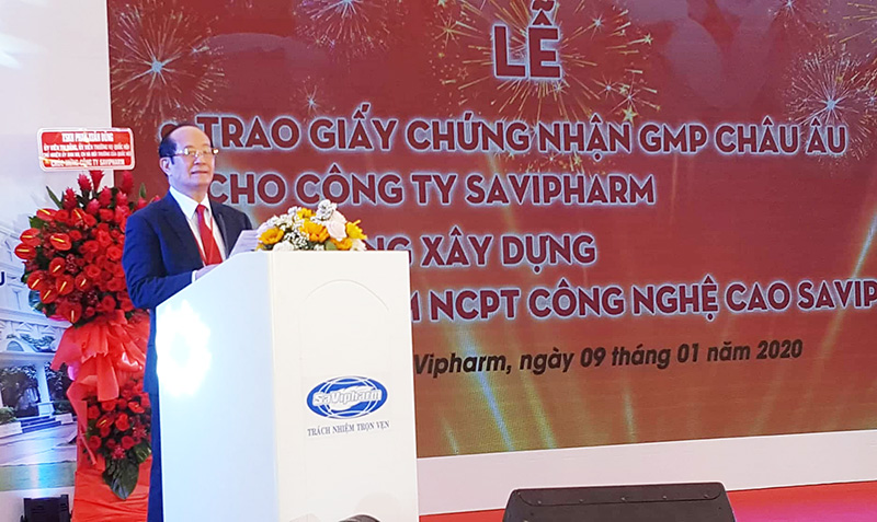 Ông Trần Tựu, Tổng Giám đốc SAVIPHARM    Ảnh: KA