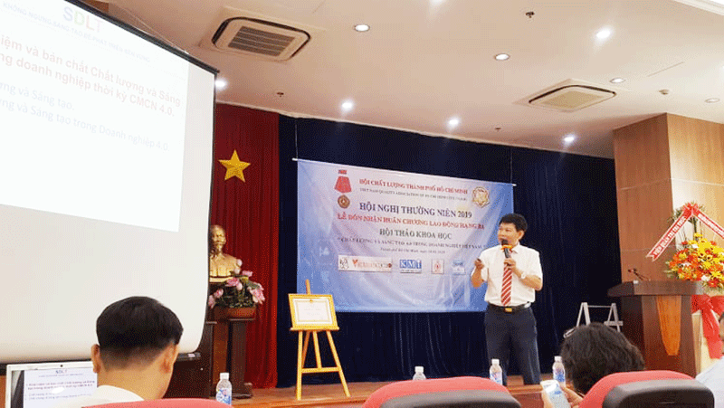 Ông Nguyễn Hoàng Dũng chia sẻ về ĐMST và chất lượng trong doanh nghiệp