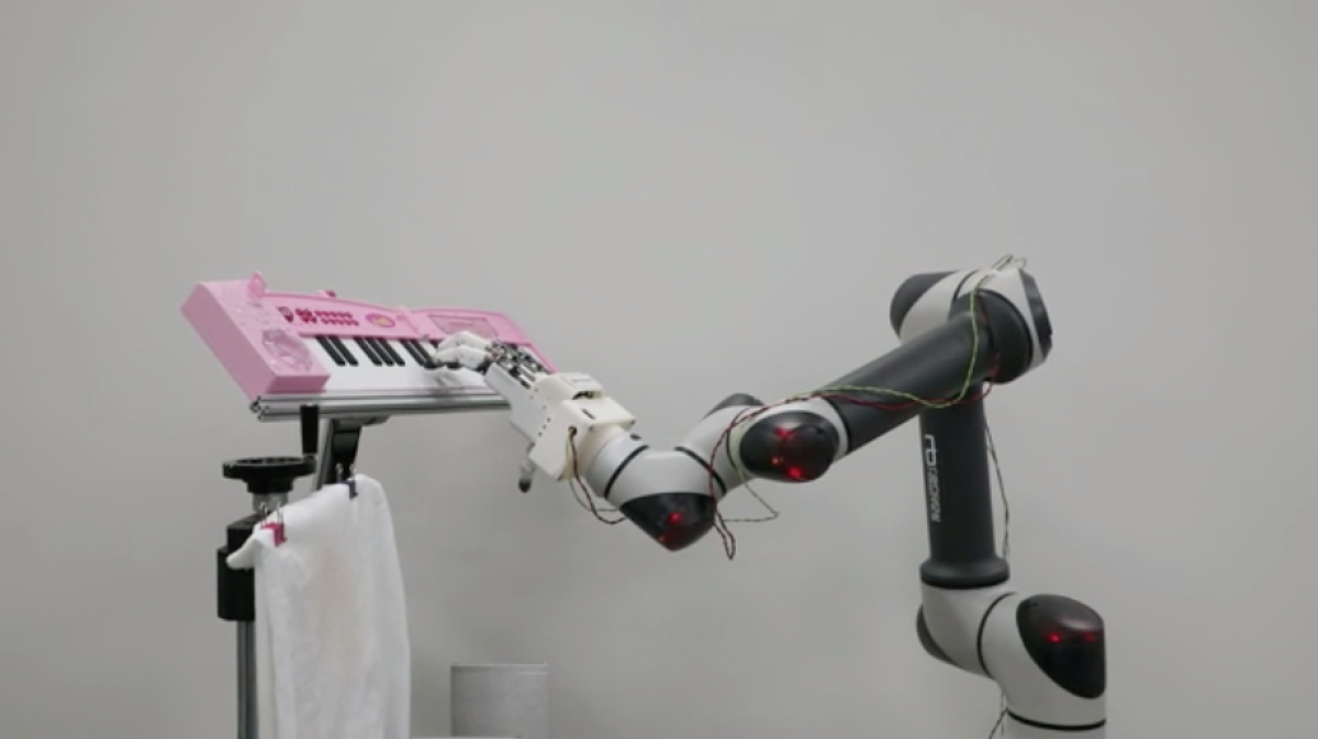 Bàn tay robot là thành quả nghiên cứu của các nhà khoa học tại Viện KIMM (Hàn Quốc). Ảnh: KIMM. 