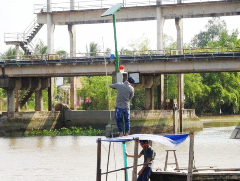 Lắp đặt hệ thống tại  xãTrung Thành Đông, huyện Vũng Liêm, tỉnh Vĩnh Long