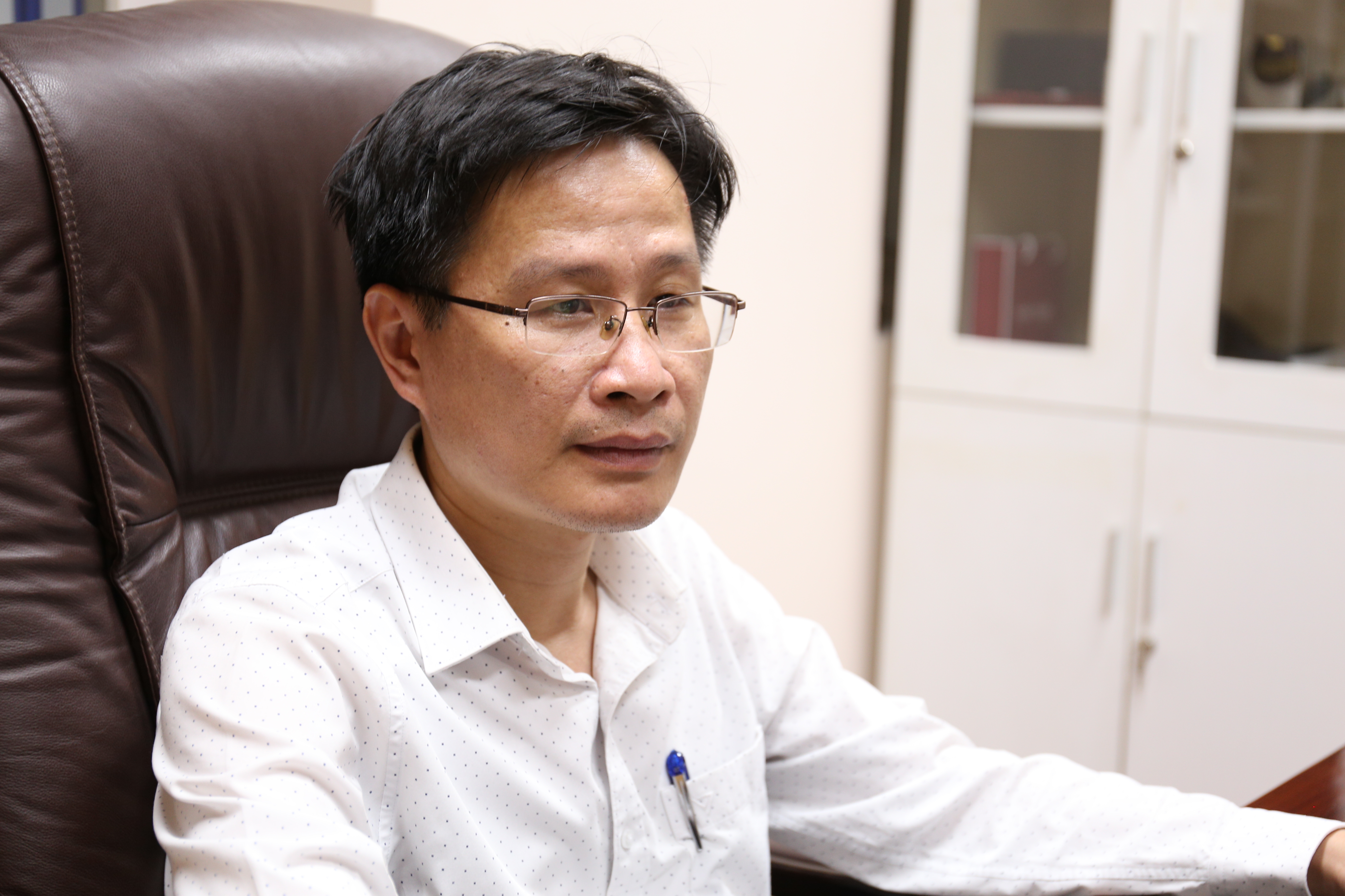 Dược sĩ Nguyễn Trường Giang, tác giả thứ nhất của sáng chế.
