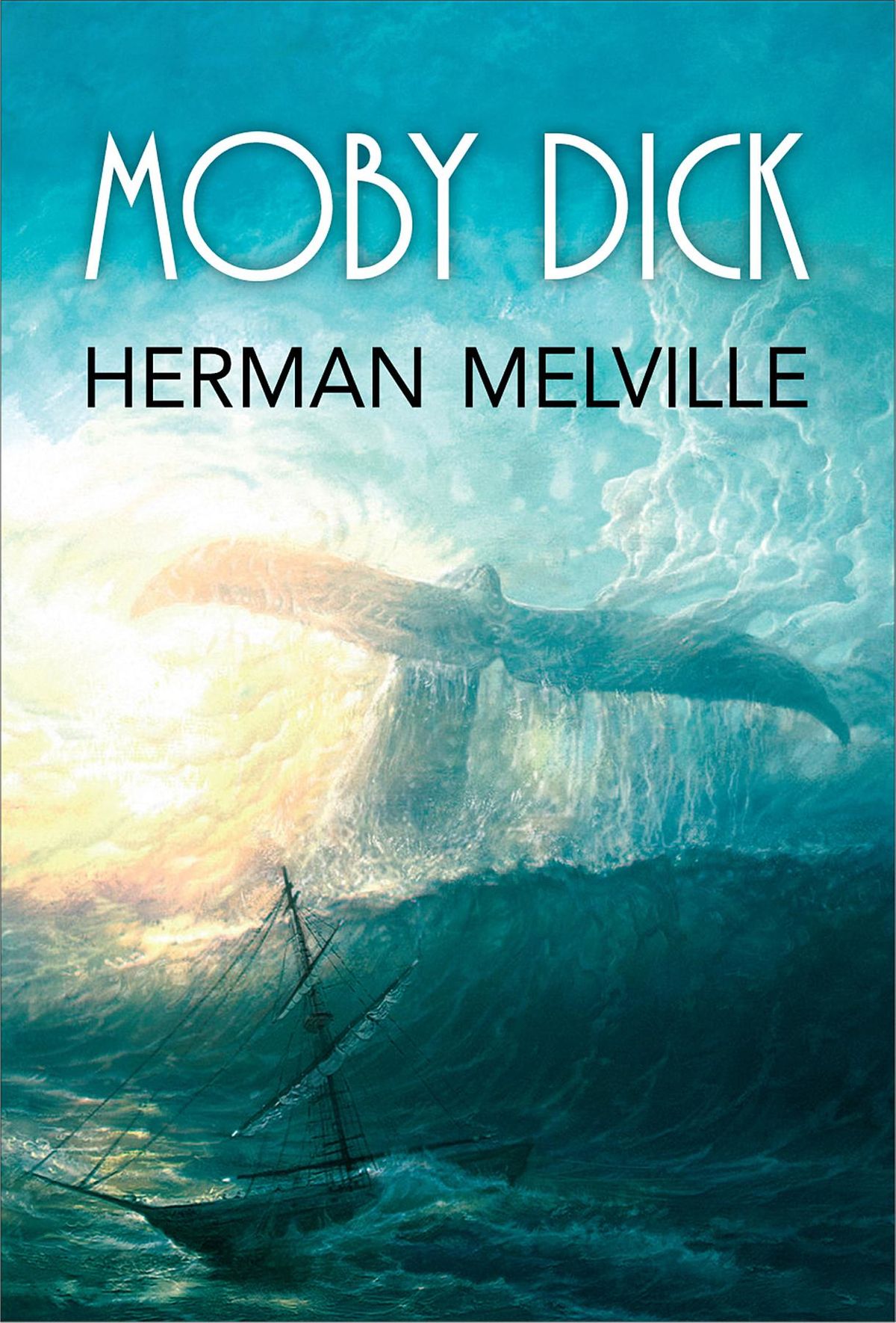 Tiểu thuyết Moby Dick của nhà văn Herman Melville. Ảnh: Kobo.